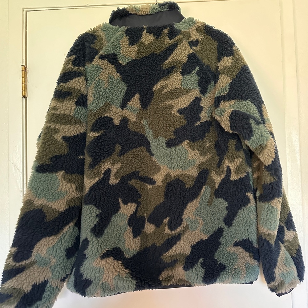 NWT Everlane The Renew Fleece Bomber jacket - Picture 6 of 7